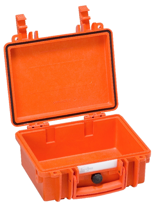 Kofer vodonepropusni  220x160x  95mm narančasti EXPLORER